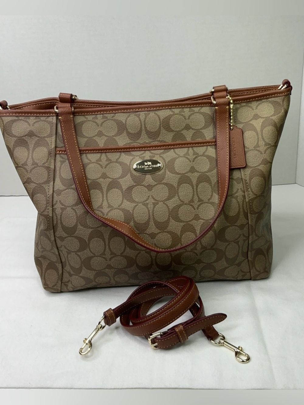 Coach Peyton Signature Tote